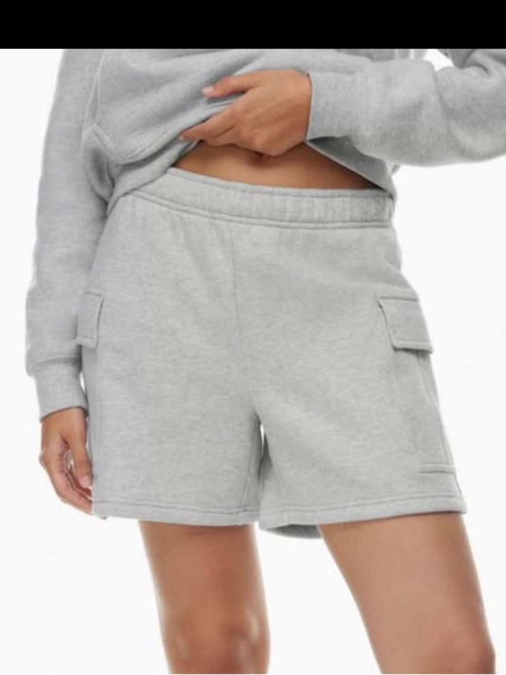 TNA Cozy Fleece Mega Cargo Shorts